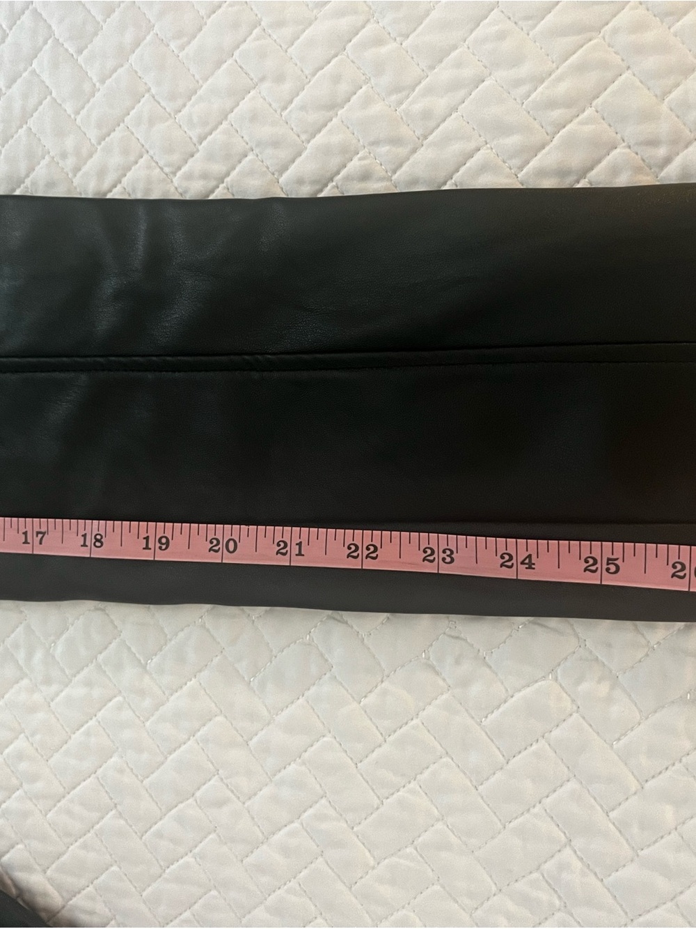 Forever 21 Black Faux Leather Slim Pants - Picture 8 of 9